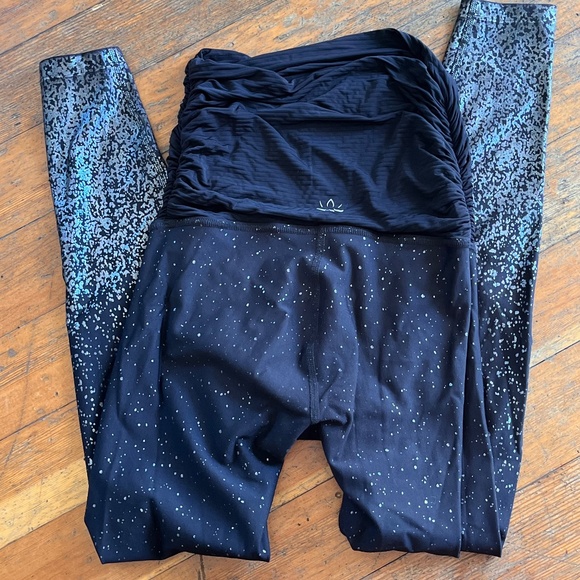 Beyond the Bump by Beyond Yoga Maternity Ombre Leggings Sz S - Picture 6 of 8